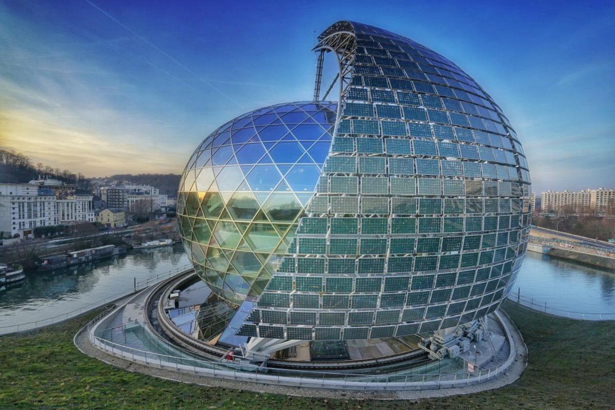 Vue Sur Seine Musicale Hotel Boulogne-Billancourt Exterior photo